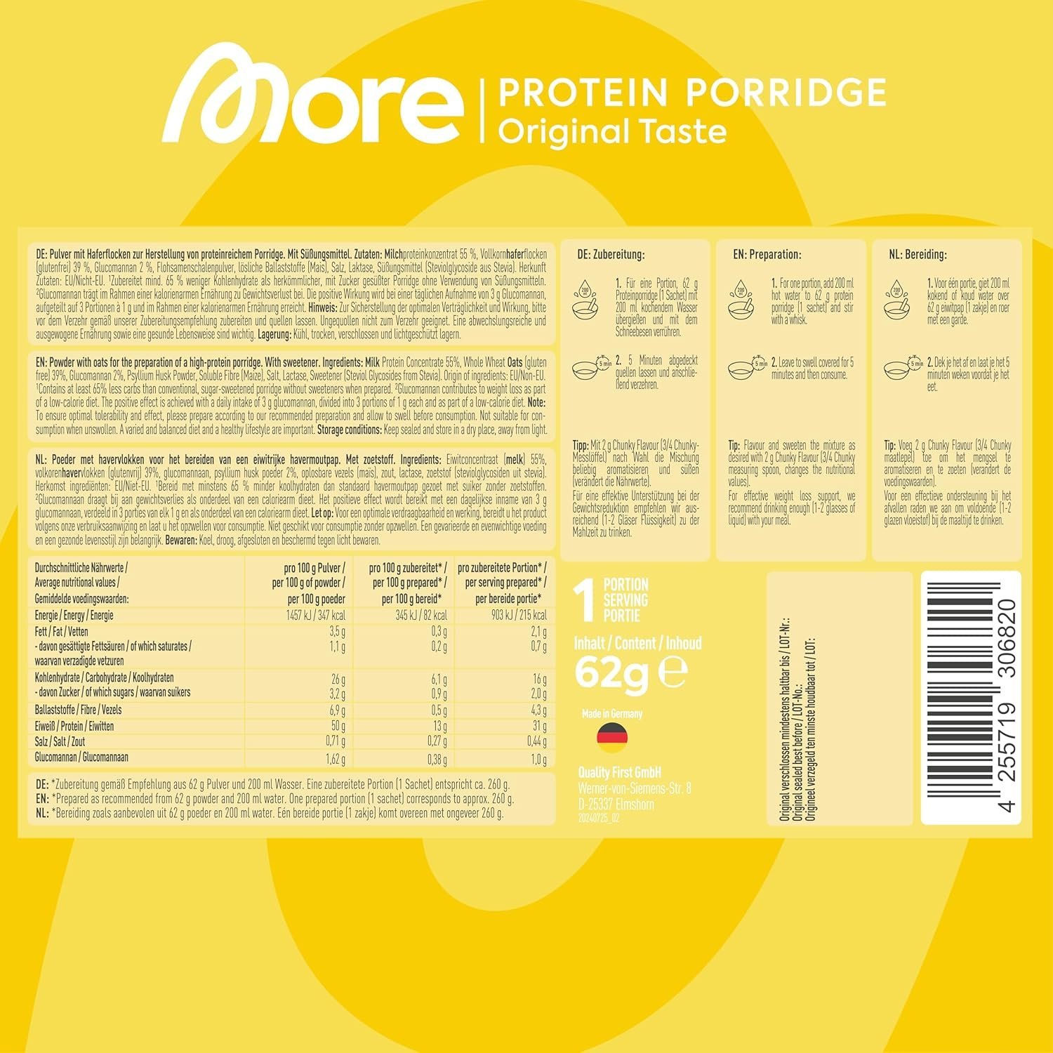 XXL Protein Box - Nutrition - (Zerup, Clear Whey, Protein Iced Coffee, Protein Milkshake, Protein Sahne, Protein Grie?pudding, Protein Pudding, Shaker) - Image 3